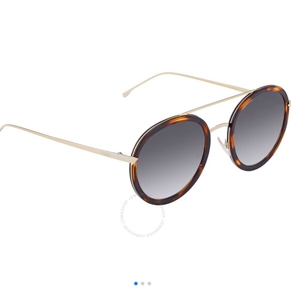 NWOT Fendi Tortoise Acetate Sunglasses - Picture 1 of 14